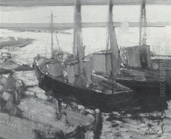Fishing Boats At The Dock - view 1