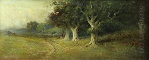 Oaks In Oakland by Thomas Oxley Miller