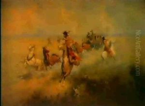 Stealing The Leaders by Thomas Oxley Miller