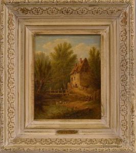 An English Cottage Scene