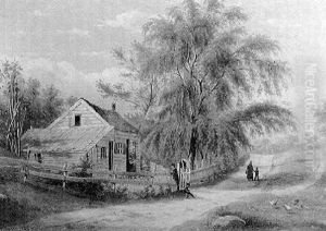 New York Homestead by William Rickarby Miller
