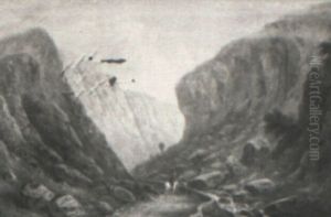 Mountain Travellers by William Rickarby Miller