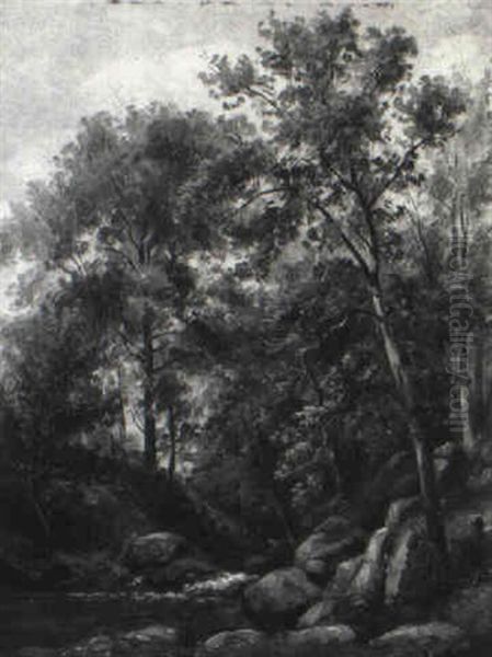 A Westchester Brook Scene - view 1