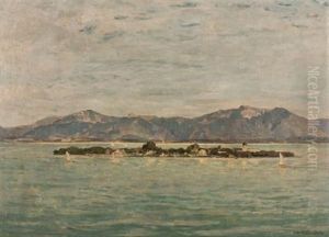 Blick Auf Die Fraueninsel by Otto Miller-Diflo