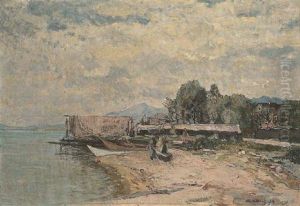 Ostufer Der Fraueninsel Im Chiemsee by Otto Miller-Diflo