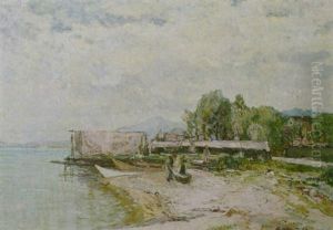Ostufer Der Fraueninsel - Chiemsee by Otto Miller-Diflo