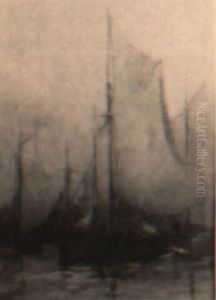 Fishing Boats At Twilight