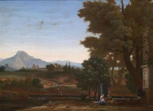Le Repos De La Sainte Famille Pendant La Fuite En Egypte Le Repos De La Sainte Famille Pendant La Fuite En Egypte