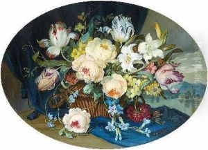 Blumenstillleben by Heinrich Betzold