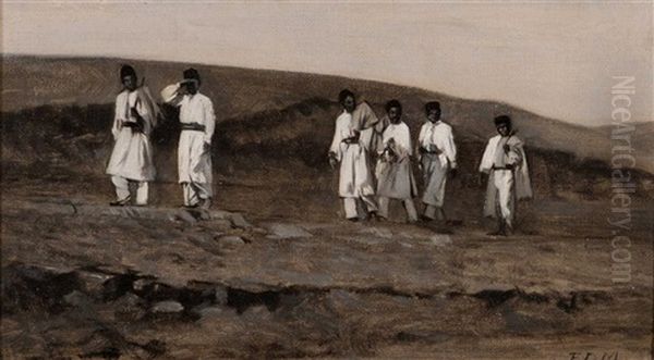 Rumanian Peasants - view 1