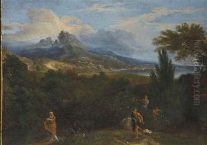 Paysage Italianisant Avec Des Bergers Paysage Italianisant Avec Des Bergers