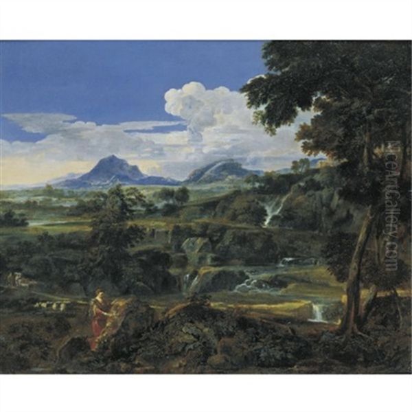 Landscape With Shepherds - view 1
