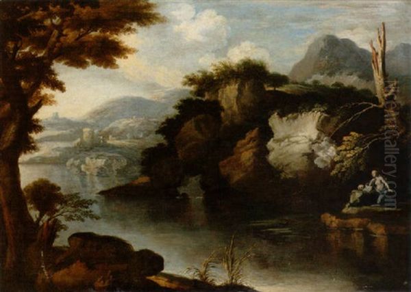 Landskap Med Den Botfardiga Magdalena - view 1