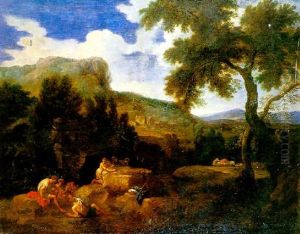Paysage D'arcadie by Francisque Millet