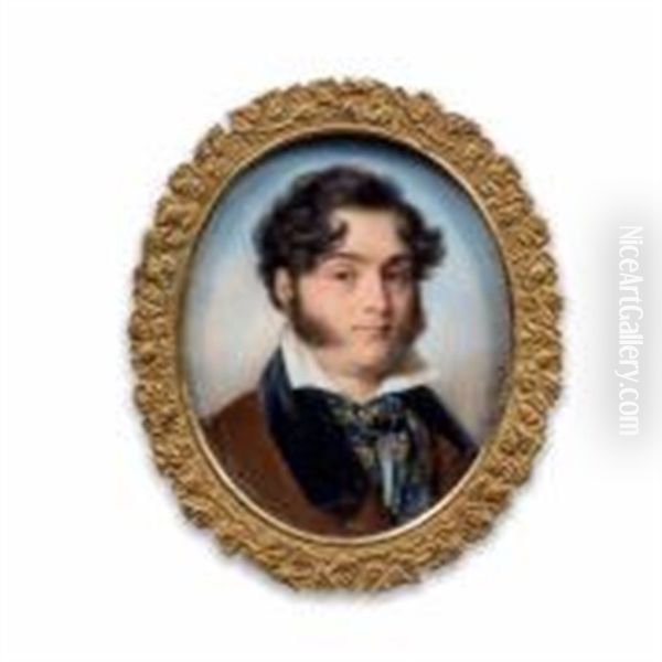 Portrait D"homme, Vers 1830 - view 1