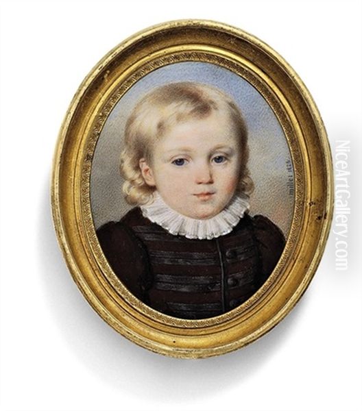 A Young Boy, In Brown Doublet - view 1