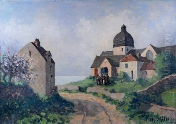 Sortie D'eglise En Bretagne - view 1