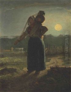 Laitiere Normande by Jean-Francois Millet