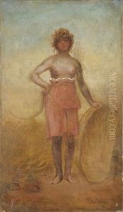 La Ceres Ou Allegorie De L'ete (study) by Jean-Francois Millet