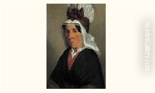 Portrait (madame Canoville?) - view 1