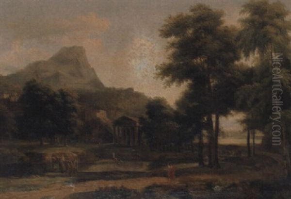 Paysage Anime Avec Ruines - view 1