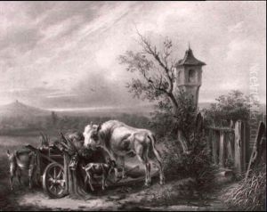 Idylle Am Flussufer by Thaddaus Millian