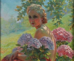 Nu Assis Entre Les Dahlias, 1936 Nu Assis Entre Les Dahlias, 1936