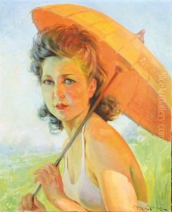 Femme A L'ombrelle
