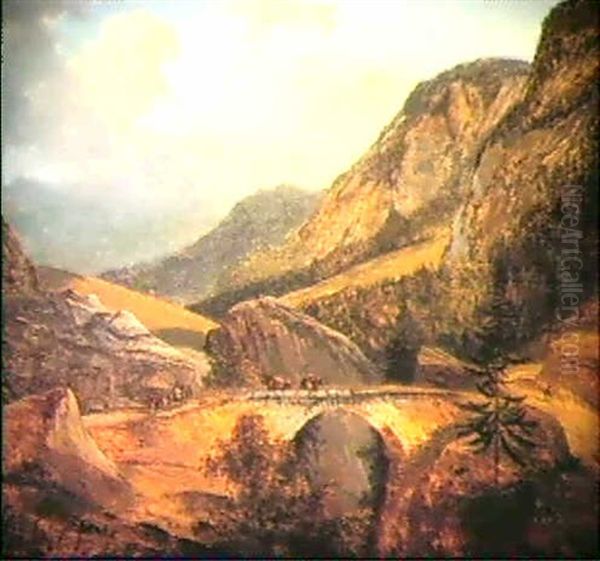 A View Of The Mont St Gothard - view 1