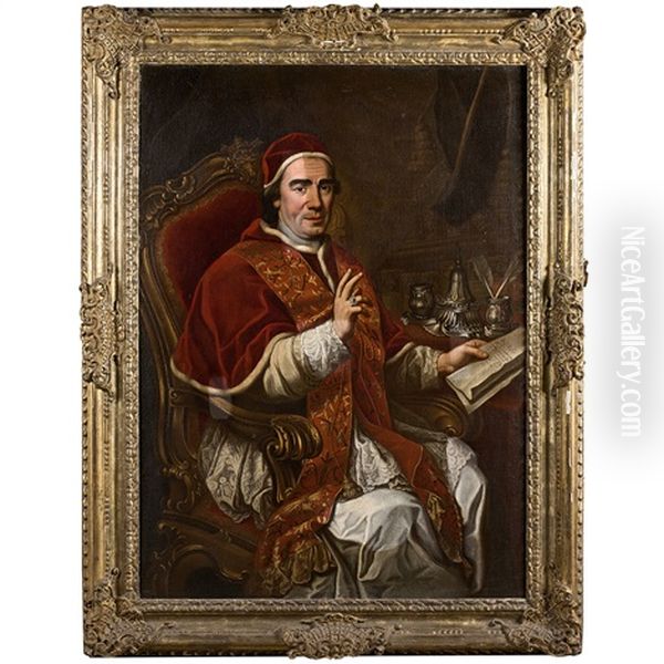 Portrait Du Pape Clement Xiv - view 1