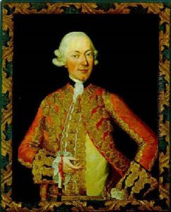 Karl Thaddaus Freiherr Von Rehbach Sekundwachmeister Bei Der K.k. Ersten Adeligen Arcieren-leibgarde