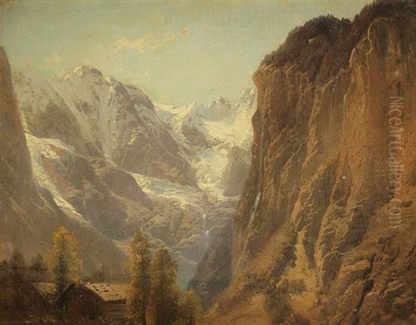 Staubbachfall Bei Grindelhodler/schweiz - view 1