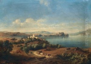 Coastal Landscape In Italy by Karl Millner