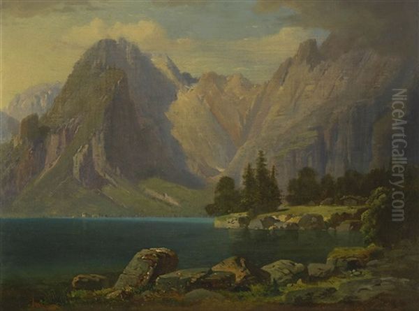 Blick Uber Den Konigssee Auf St. Bartholoma - view 1