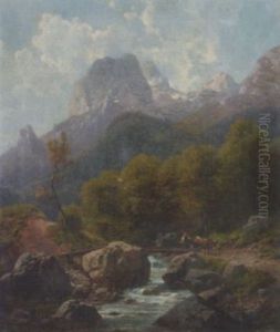 In Der Ramsau by Karl Millner