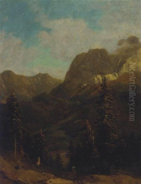 A Wooded Valley - view 1