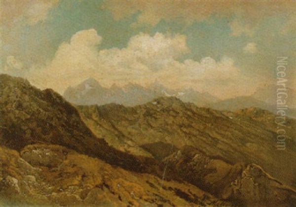 Felsige Alpenlandschaft - view 1