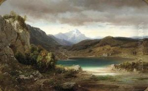 The Stormy Landscape by Karl Millner