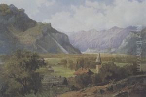 Meyringen Im Hasli Thal by Karl Millner