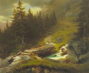 Almabtrieb by Karl Millner