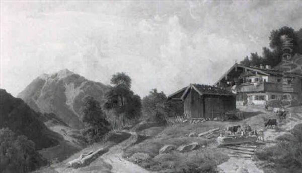 Bauernhof Im Gebirge - view 1