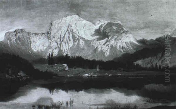Blick Auf Den Gosausee Mit Dachsteingebirge - view 1