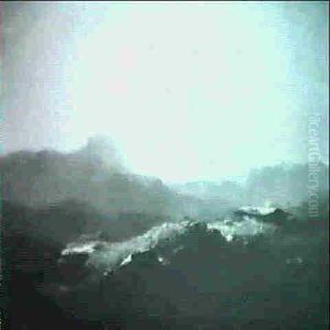 Hochgebirgsalm In Diffusem Morgenlicht by Karl Millner