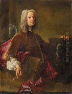 Portrat Eines Kunstlers (ein Selbstportrat?) by Henri Millot