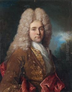 Portrait (un Comte De Pibrac?) by Henri Millot