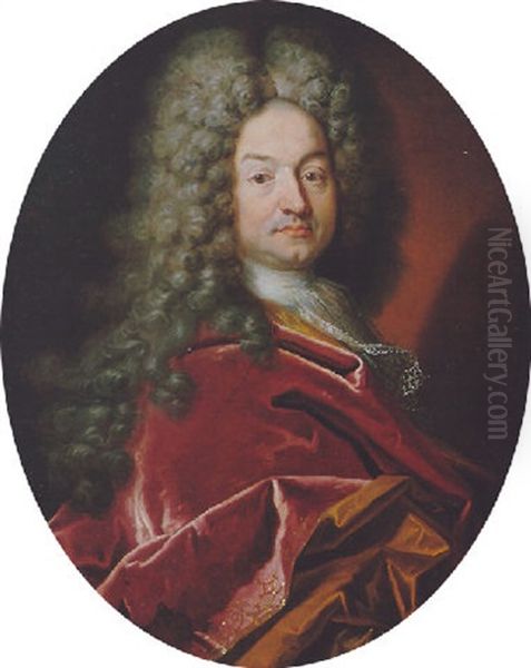 Portrait D'homme A La Cape Rouge - view 1
