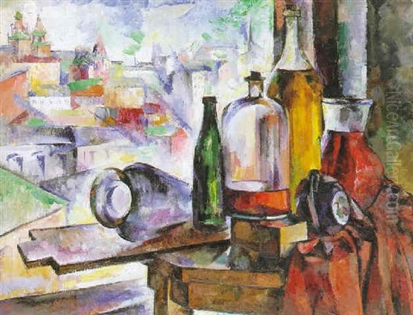 Still Life With Townscape - view 1