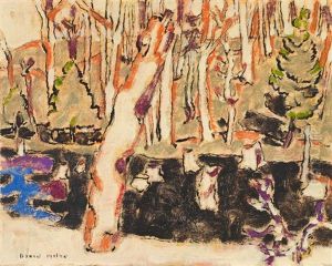 Stumps In The Swamp / Hillside Near Palgrave (verso)