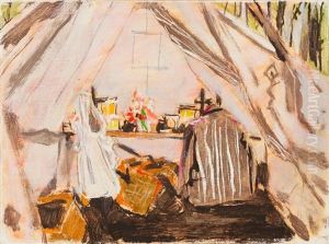 Tent Interior, Haliburton, Ontario Tent Interior, Haliburton, Ontario