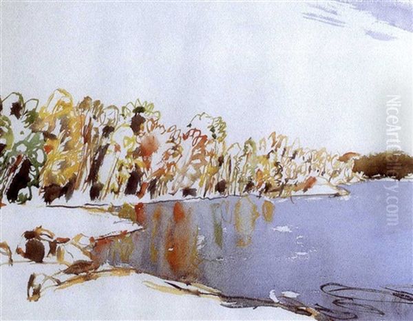 Blue Water, Blue Sky (october Harbour Ii) - view 1